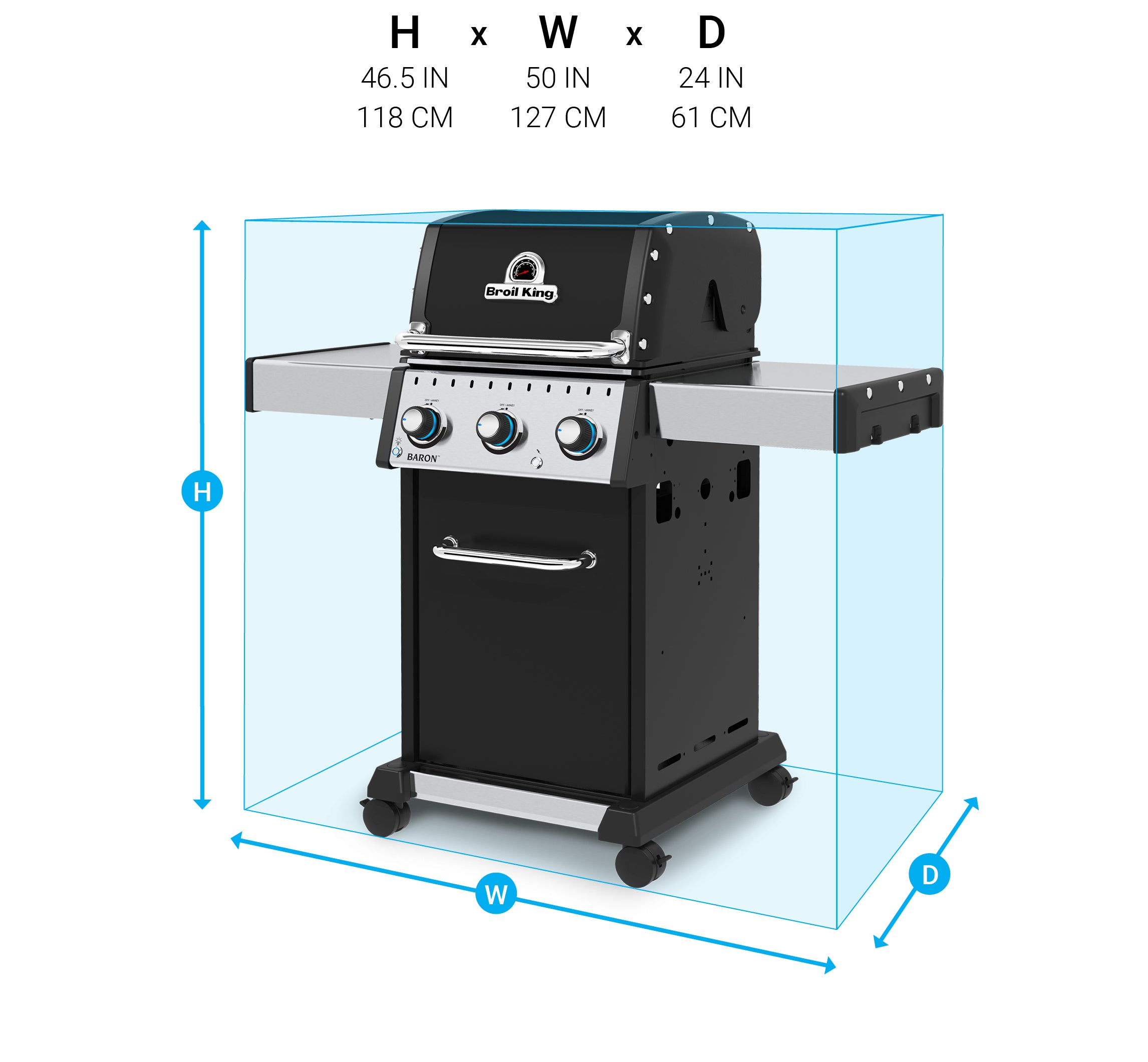 Grill Dimensions Image