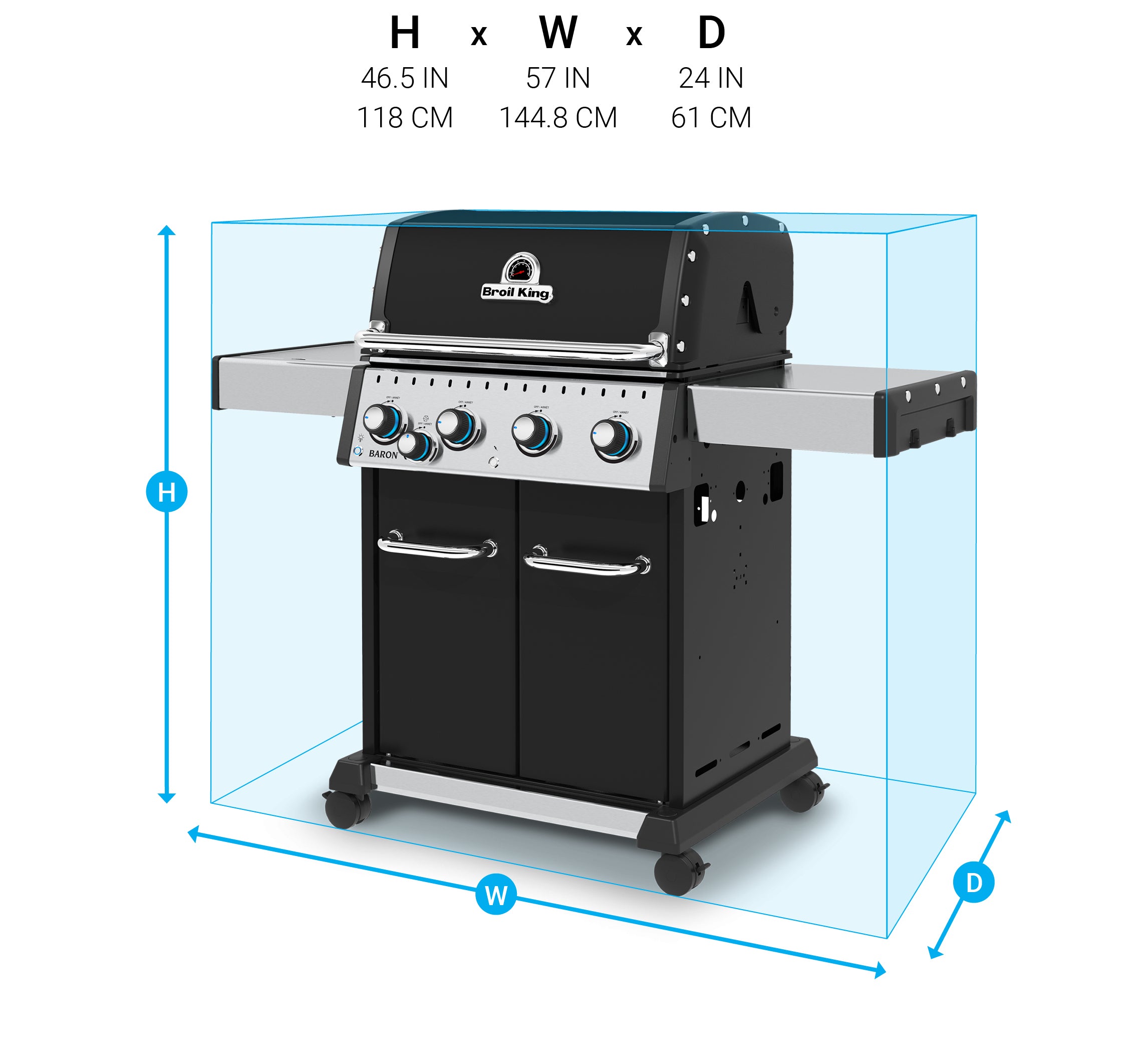 Grill Dimensions Image