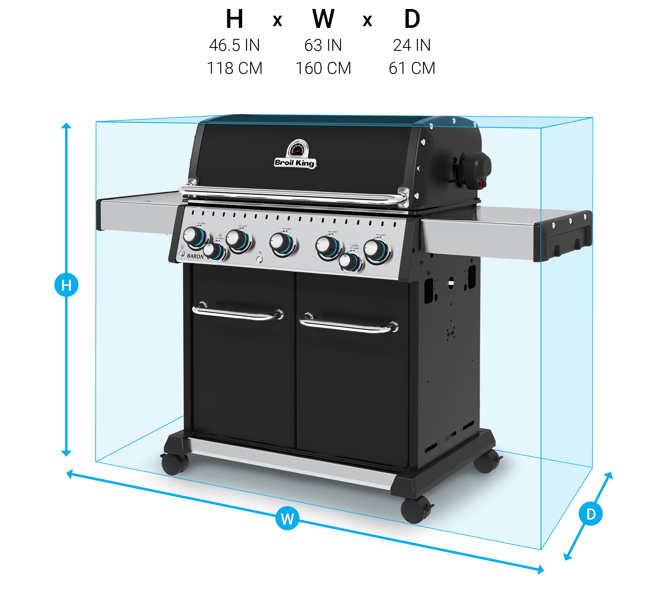 Grill Dimensions Image