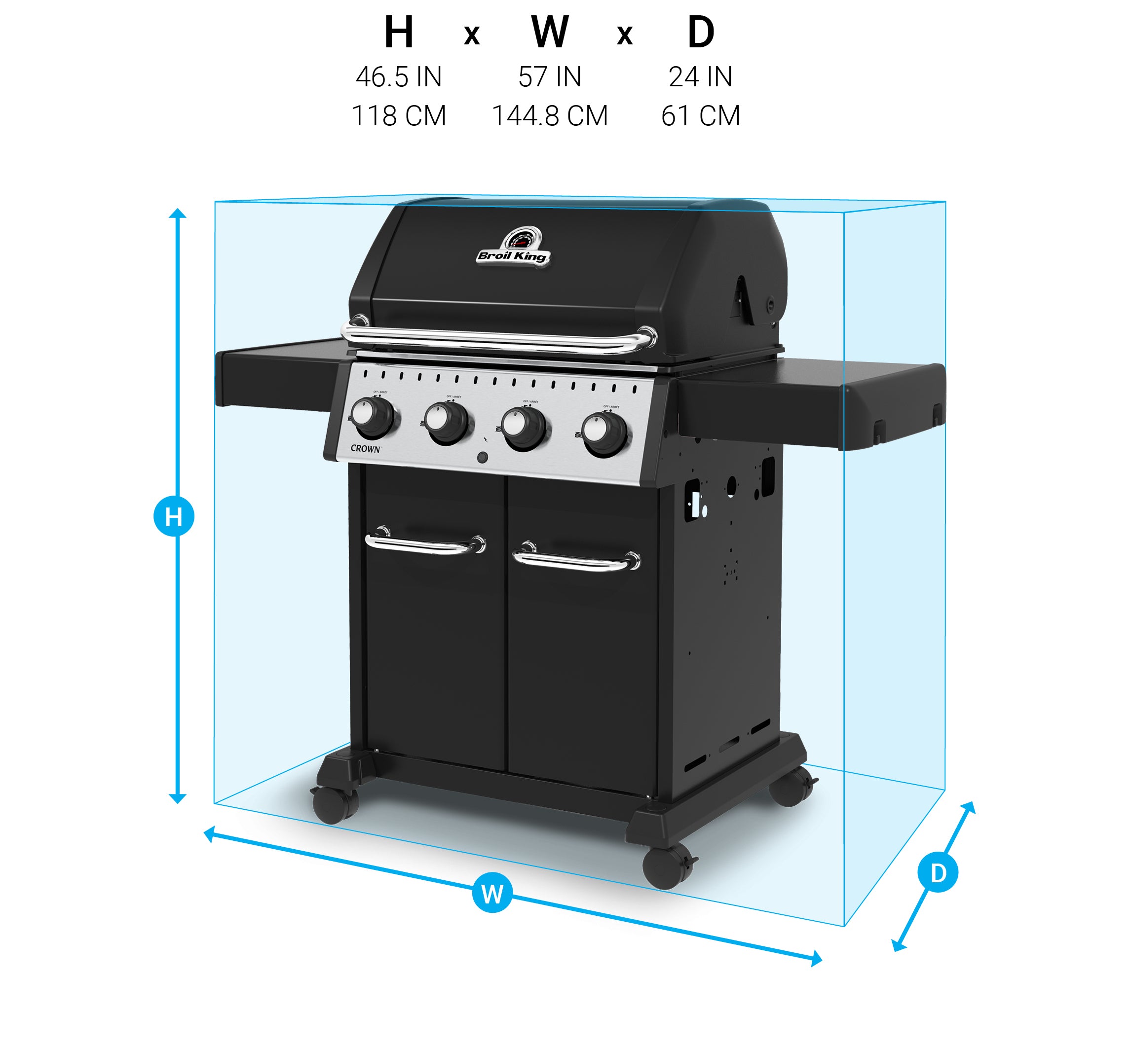 Grill Dimensions Image