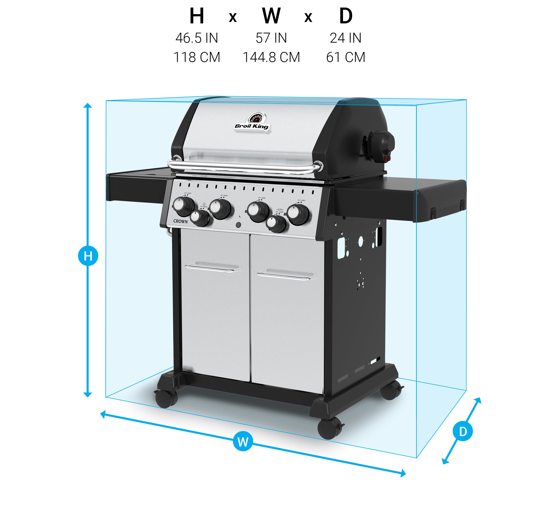 Grill Dimensions Image