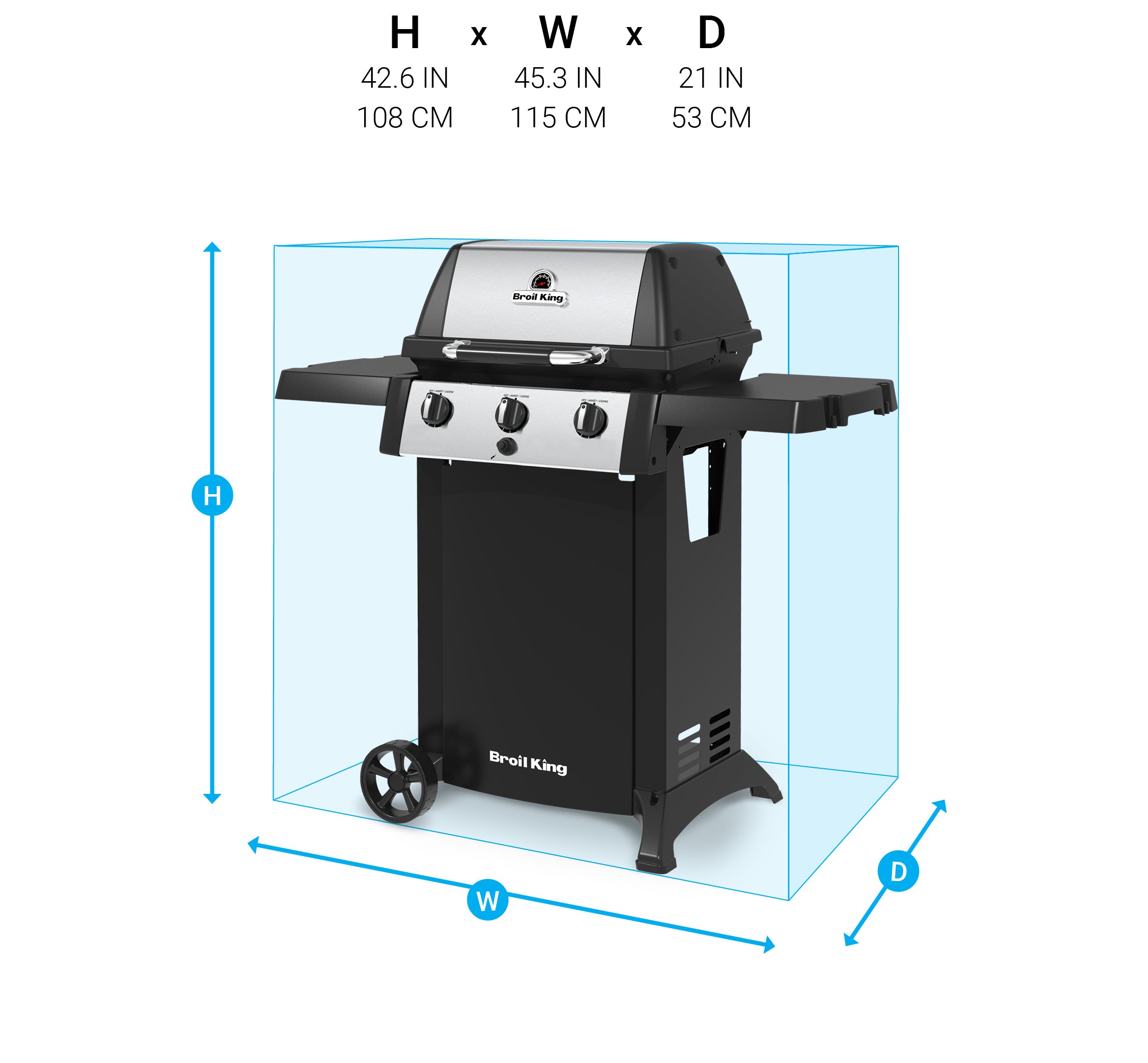 Grill Dimensions Image