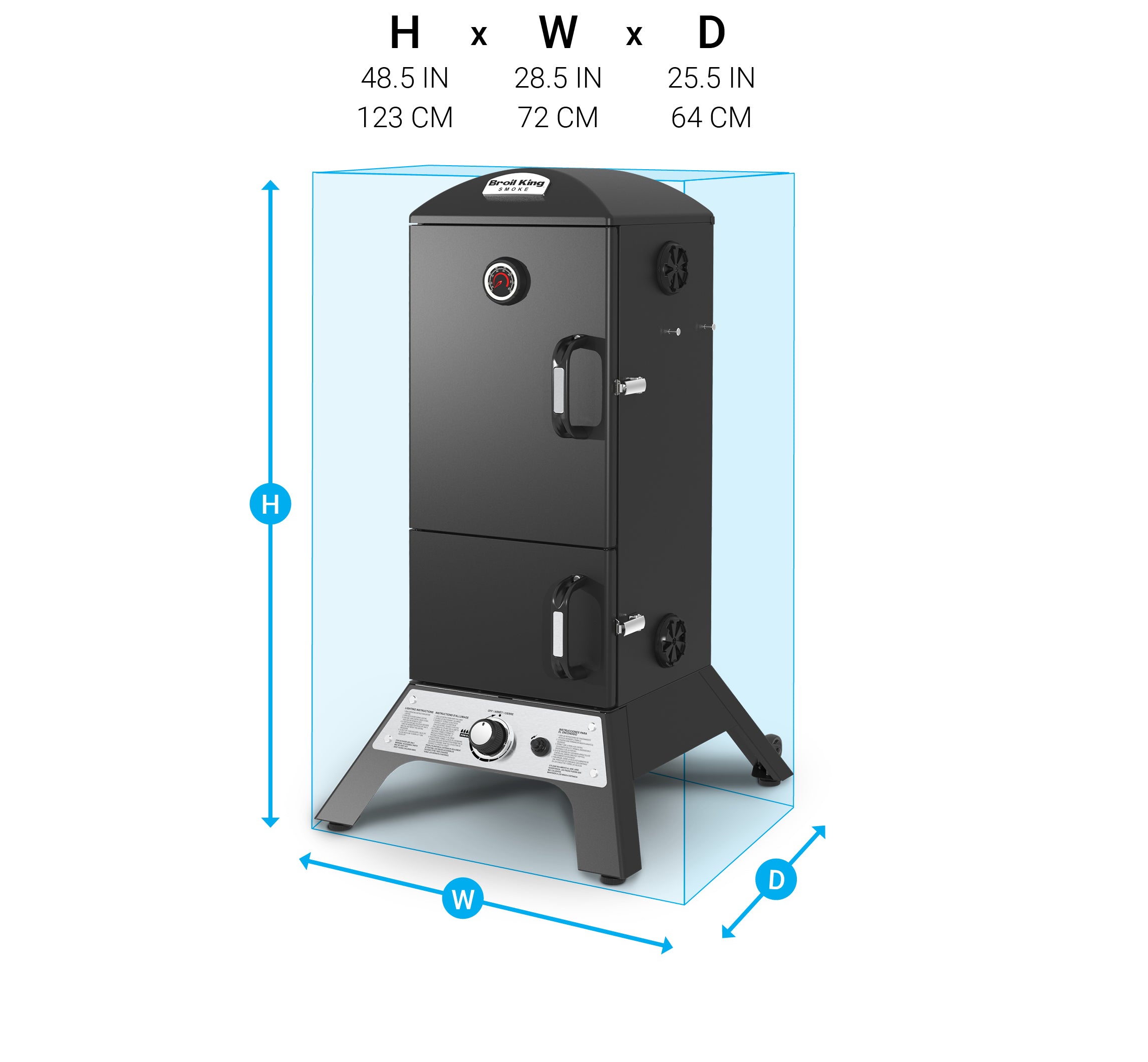 Grill Dimensions Image