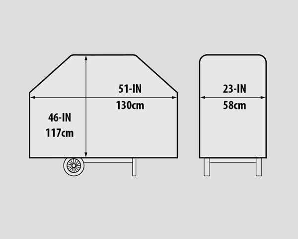 51" Premium Pvc Polyester Cover