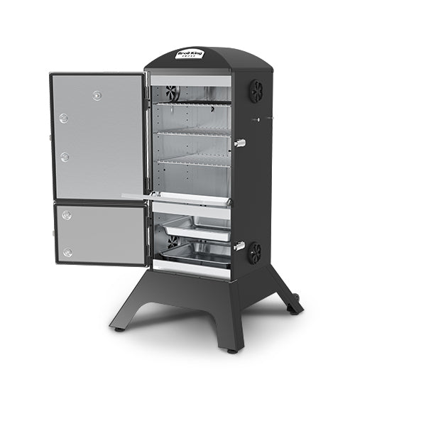 Vertical Charcoal Cabinet Smoker Broil King